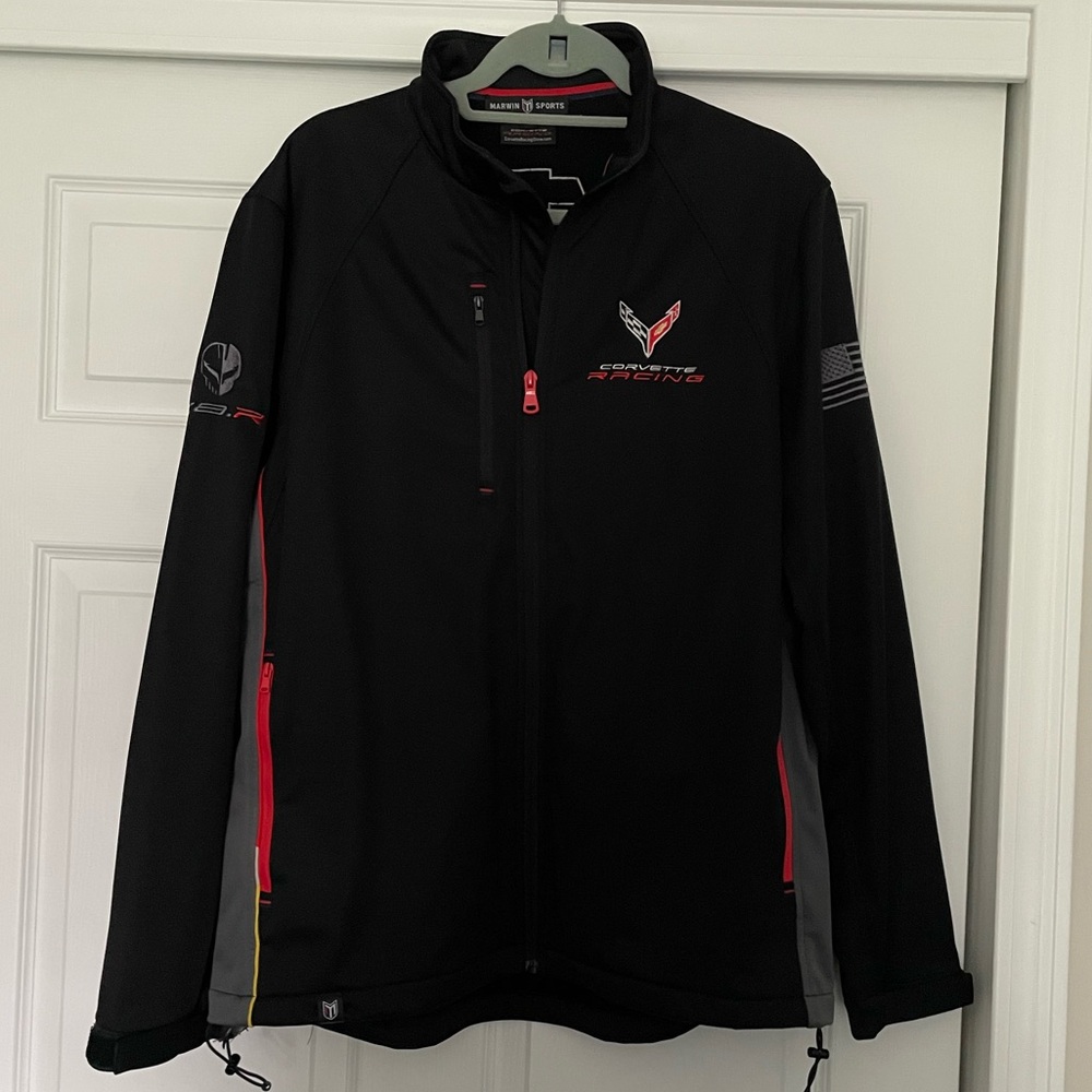 Corvette:  C8 Black Men's Jacket